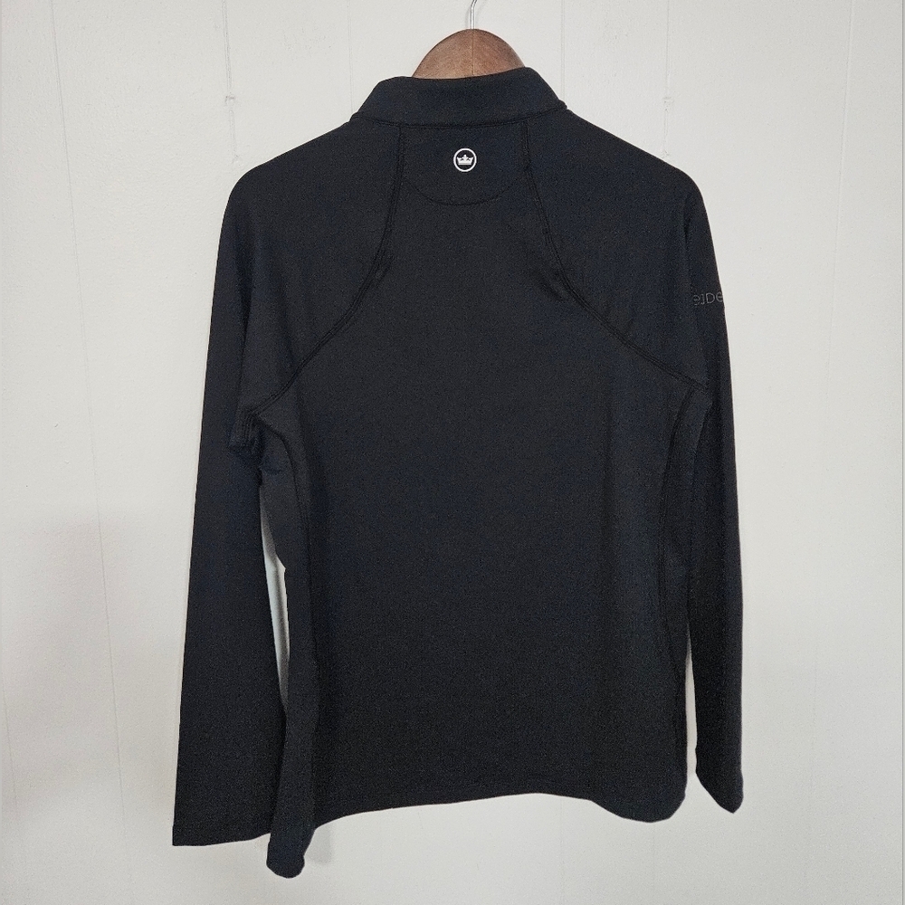 NWT Peter Millar Black Long Sleeve Pullover - Picture 5 of 7